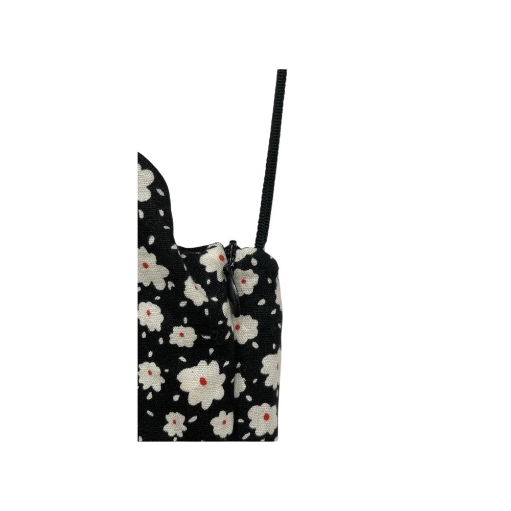 Zara 🖤90s Grunge Fairy Y2K Black & White Floral Spaghetti Strap Baddie Dress S - Picture 5 of 7